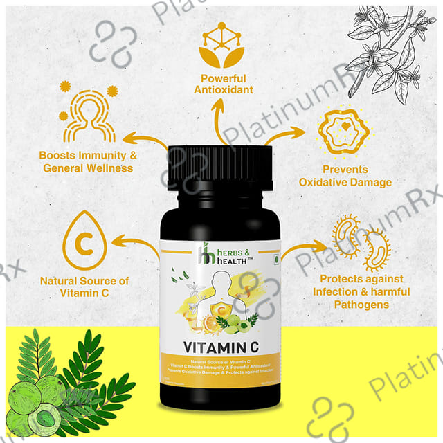 Herbs & Health Vitamin C Vegetarian Capsule