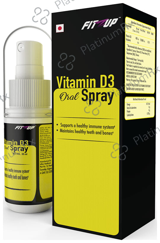 Fitzup Vitamin D3 Oral Spray