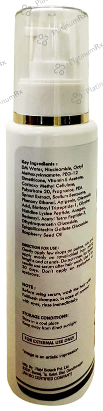 Follikesh Hair Growth UV SPF 15 Serum 100ml