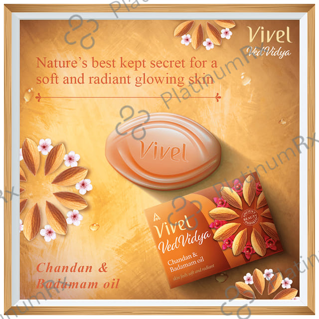 Vivel Vivel VedVidya Luxury Pack of Skincare Soap (100gm Each) 3 units
