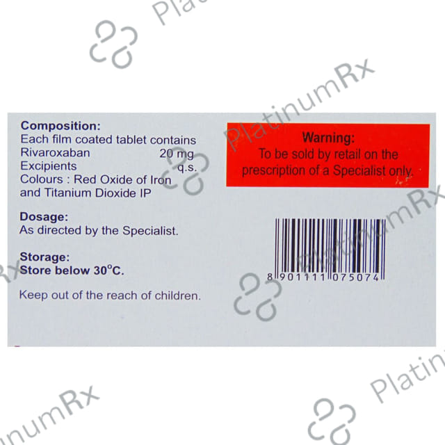 Rivatop 20mg Tablet