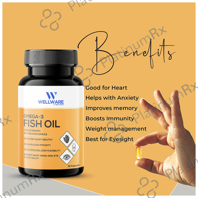 Wellware It Matters Capsule Omega 3 Fish Oil 30s