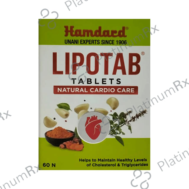 Hamdard Lipotab Tablet for Heart Health & Cholesterol Management
