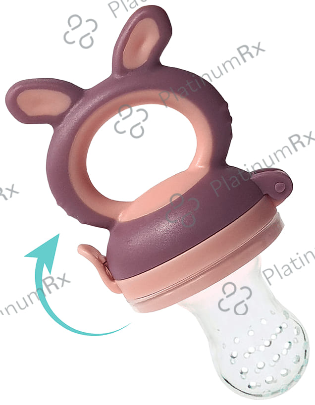 LuvLap Food & Fruit Silicone Nibbler Bunny