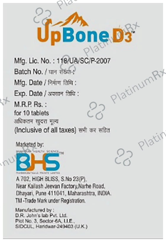 Upbone D3 Tablet 10s