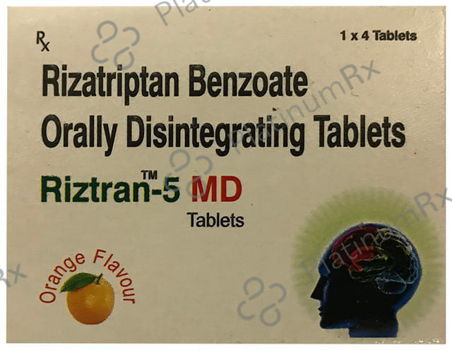Riztran 5 MD Tablet Orange