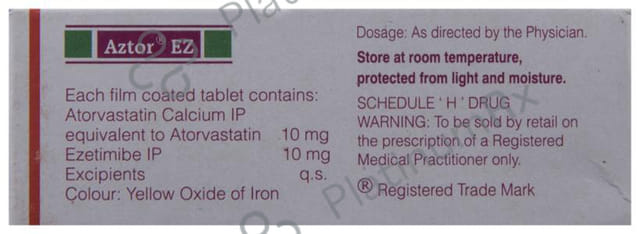 Aztor EZ 10/10mg Tablet 10s