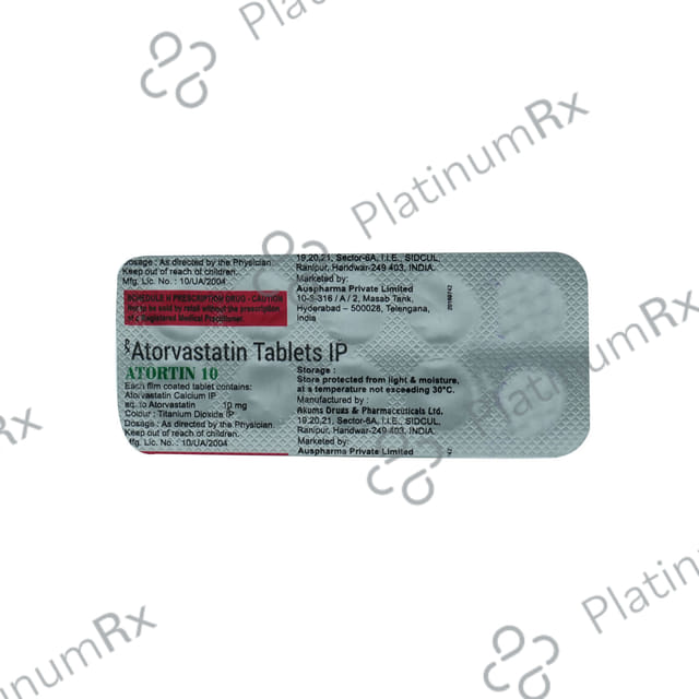 Atortin 10mg Tablet 10s