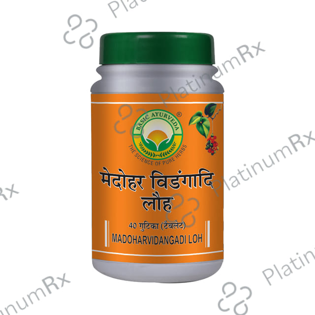 Basic Ayurveda Medohar Vidagdi Loh Tablet