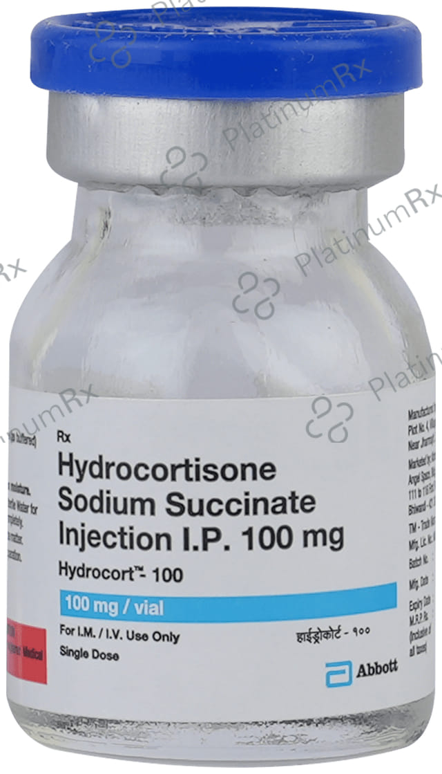 Hydrocort 100mg (WFI) Injection 10ml