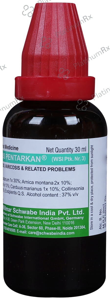 Dr Willmar Schwabe India Aesculus Pentarkan Drop