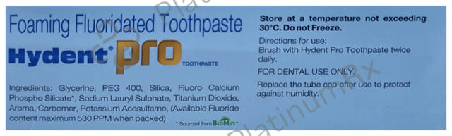 Hydent Pro Toothpaste 70gm