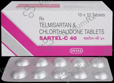 Sartel C 40 12.5/40mg Tablet 10s