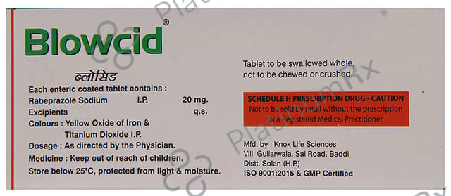 Blowcid 20mg Tablet