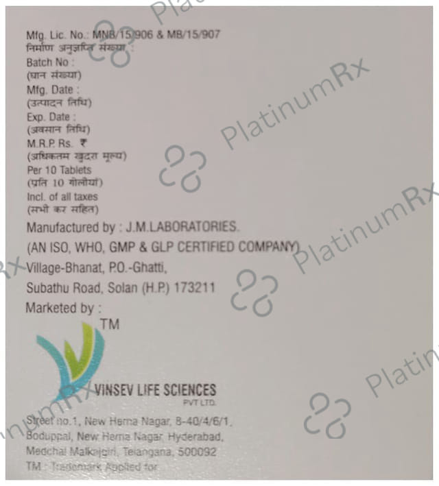 Smerzgab 400/10mg NT Tablet 10s
