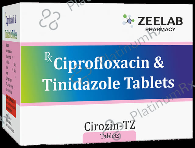 Cirozin TZ 500/600mg Tablet 10s