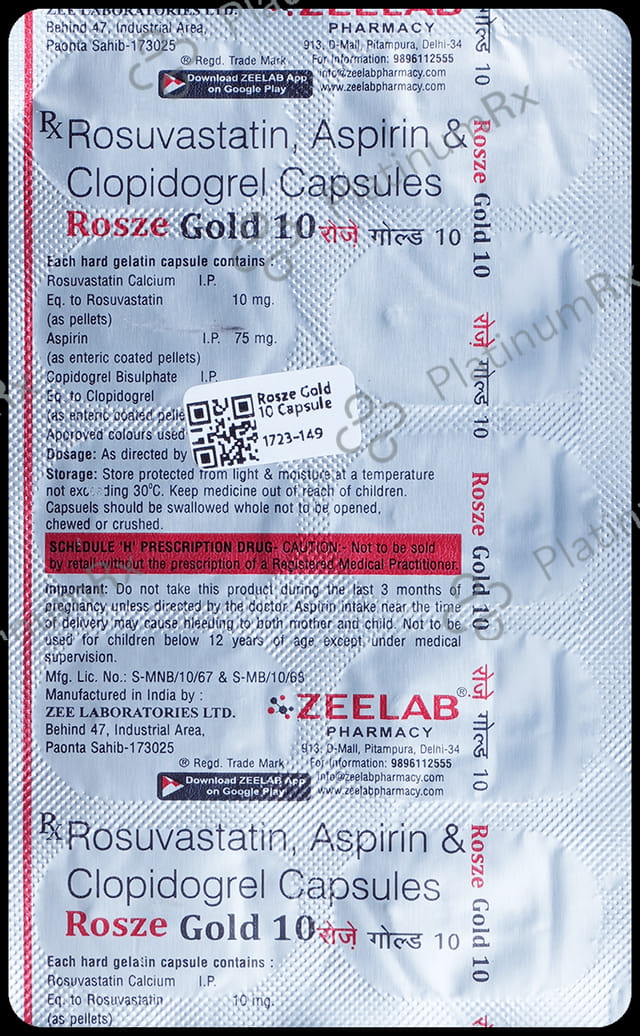 Rosze Gold 10 Capsule