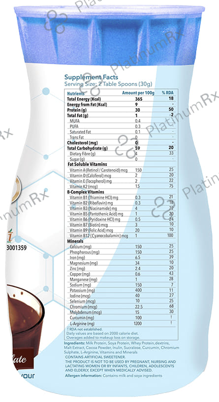 Evexia D Manage Chocolate Flavour Powder 500gm