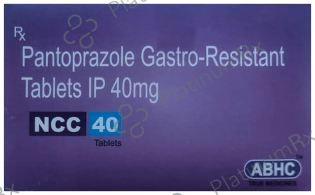 NCC 40mg Tablet 15s