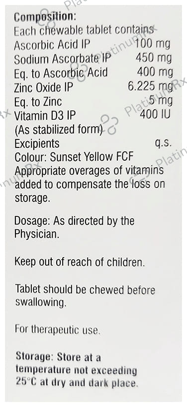 Vitahour CDZ Chewable Tablet 15s