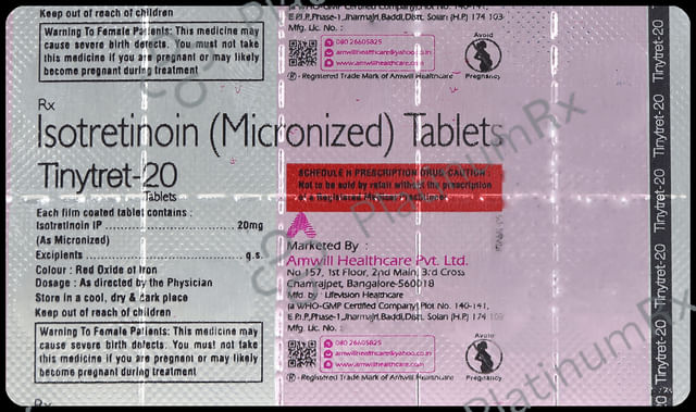 Tinytret 20mg Tablet 10s