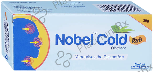 Nobel Cold Rub Ointment 20gm