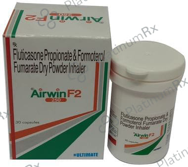 Airwin F2 250/6mcg Capsule 30s