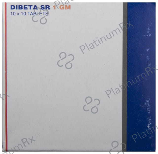 Dibeta SR 1gm Tablet 10s