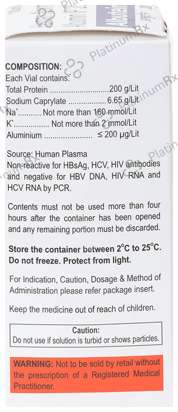Albutein 20% Infusion 100ml