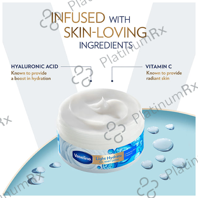 Vaseline Light Hydrate Gel Body Creme