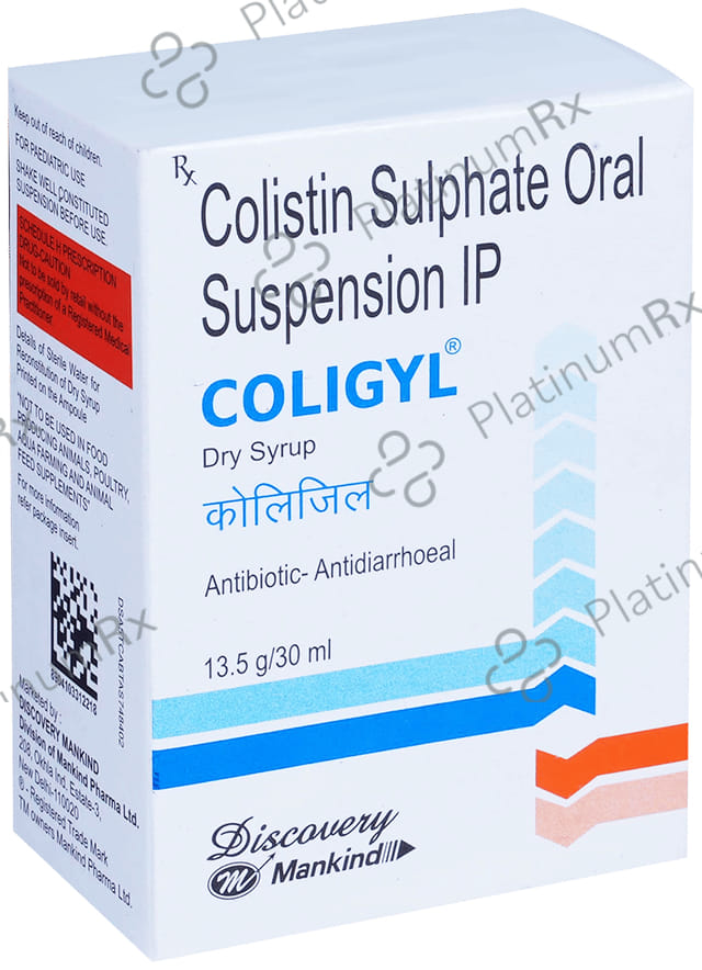 Coligyl 12.5mg Dry Syrup 30ml