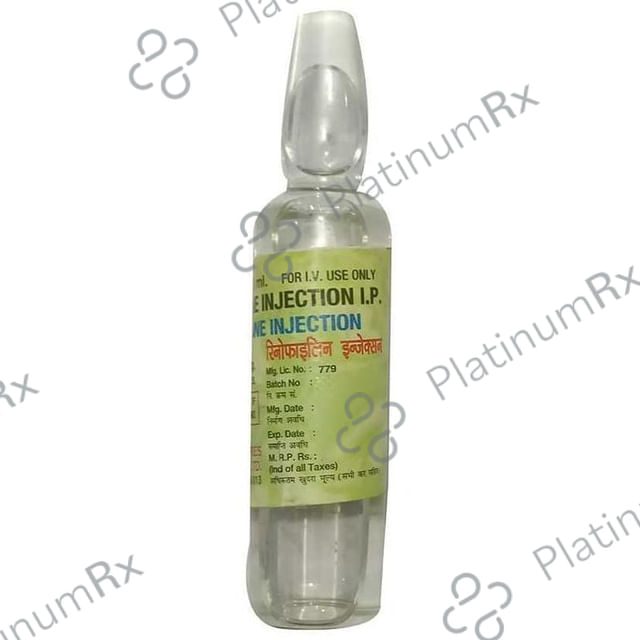 Renophyllline 25mg Injection 10ml