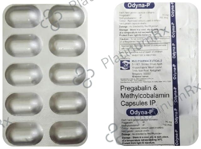Odyna P 750mcg/75mg Capsule