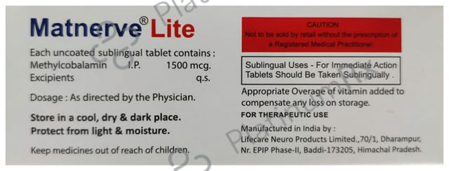 Matnerve Lite Tablet