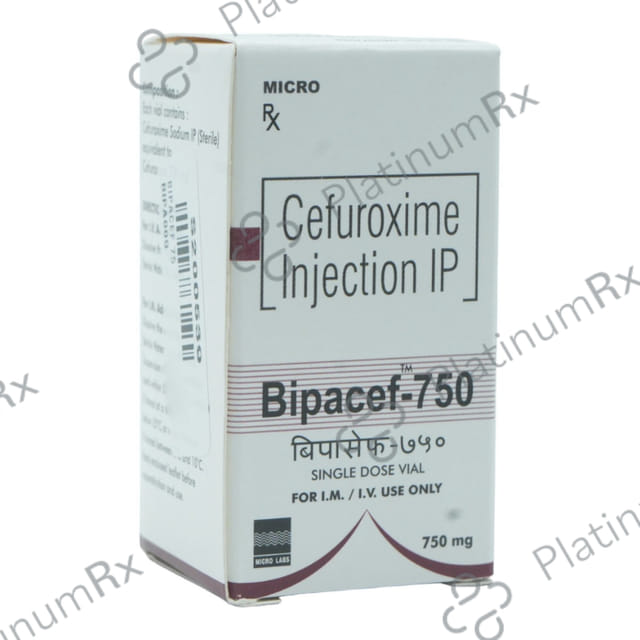 Bipacef 750mg Injection 1s