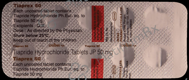 Tiaprex 50mg Tablet