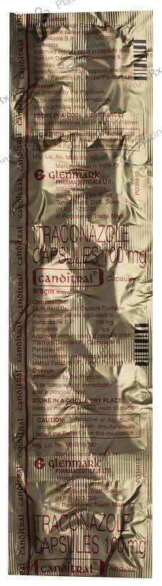 Canditral 100mg Capsule 10s