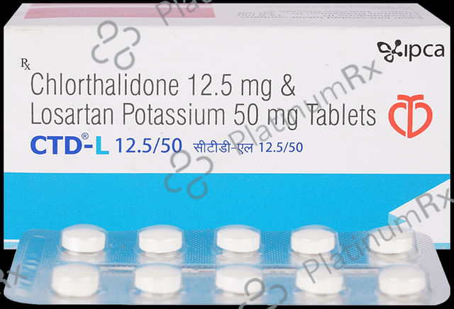CTD L 12.5/50mg Tablet 10s