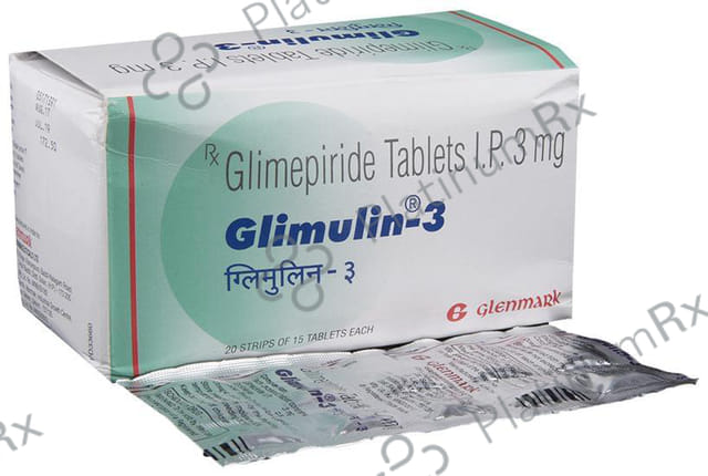 Glimulin 3mg Tablet 15s