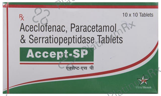 Accept SP 100/325/10mg Tablet 10s