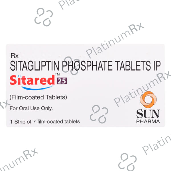 Sitared 25mg Tablet 7s