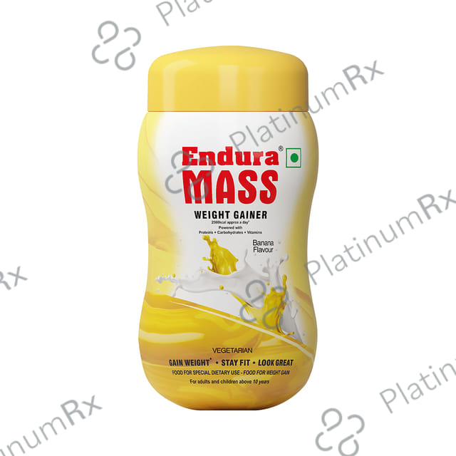 Endura Mass Weight Gainer Banana Flavour Powder 500gm