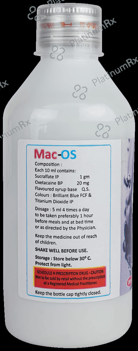 Mac OS 20/1000mg Suspension 200ml