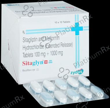 Sitaglyn M 100/1000mg Tablet ER 10s