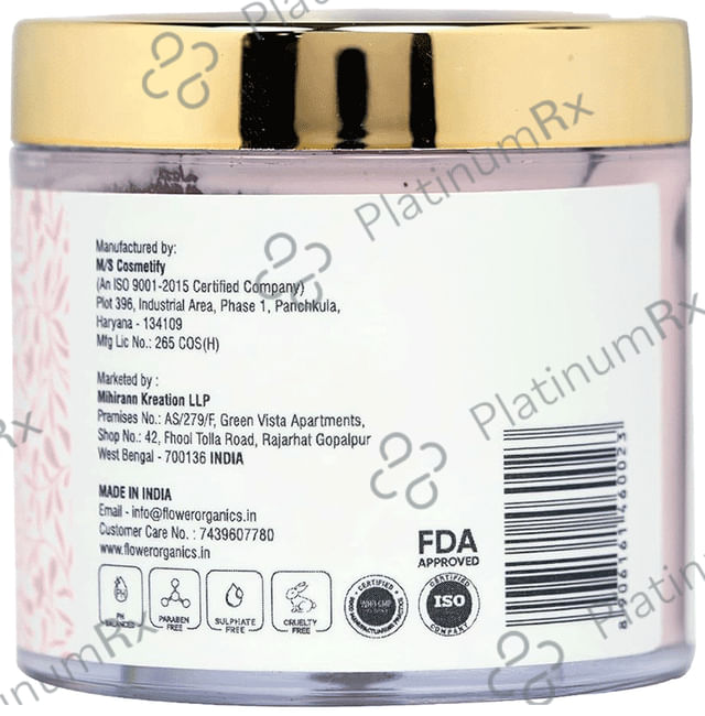 Flower Organics Tomato Niacinamide Face Pack