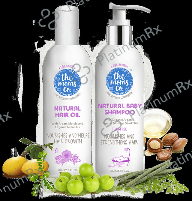 The Moms Co. All Natural Hair Care Essentials for Baby