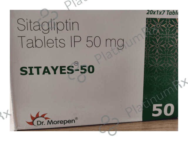 Sitayes 50mg Tablet 7s