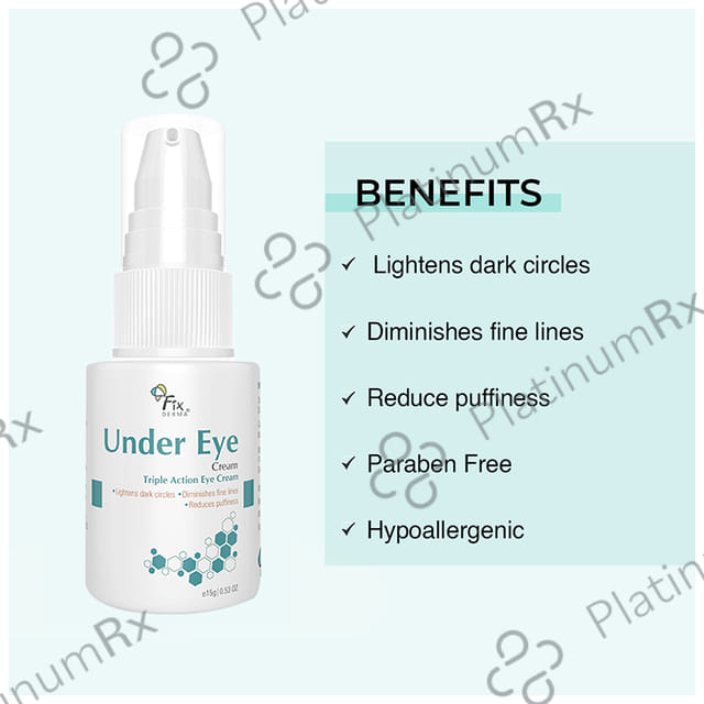 Fix Derma Triple Action Under Eye Cream 15gm