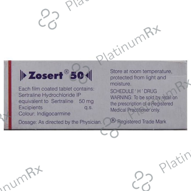 Zosert 50mg Tablet 10s