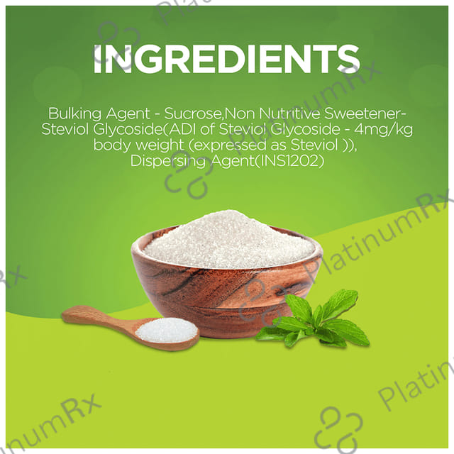 Sugarlite 50% Less Calories+ - Blended Sugar Free Powder 500gm